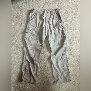 Wrangler Relaxed Fit Tan Cargo Pants 30/30